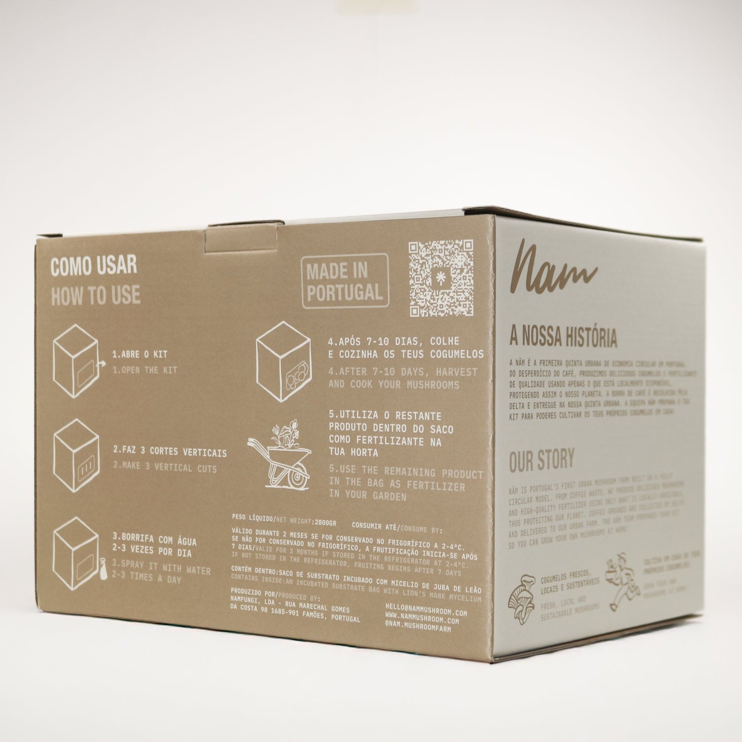 Grow Kit - Cogumelo Juba de Leão