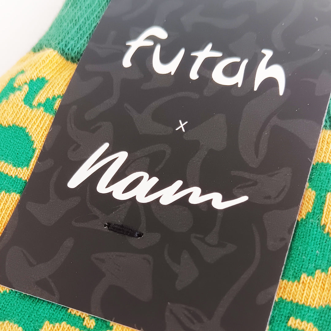 Meias Cogumelos Futah X Nãm | Edição Especial